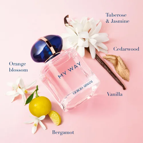 Vista 2 de Armani Beauty - My Way - Eau de Parfum - Women's Perfume - Floral Woody Fragrance - Bergamot, Orange Blossom, Tuberose, Jasmine, Cedarwood, Vanilla