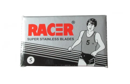Vista 2 de Racer Super - Cuchillas de afeitar de seguridad de doble filo, 100 cuchillas (20 x 5)