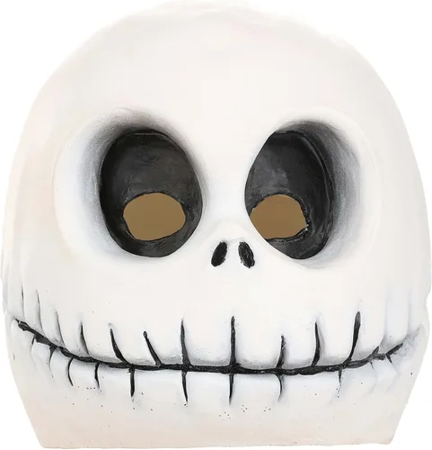 Vista 5 de Disfraz de Jack Skellington de Disney Nightmare Before Christmas de látex para adultos y adolescentes