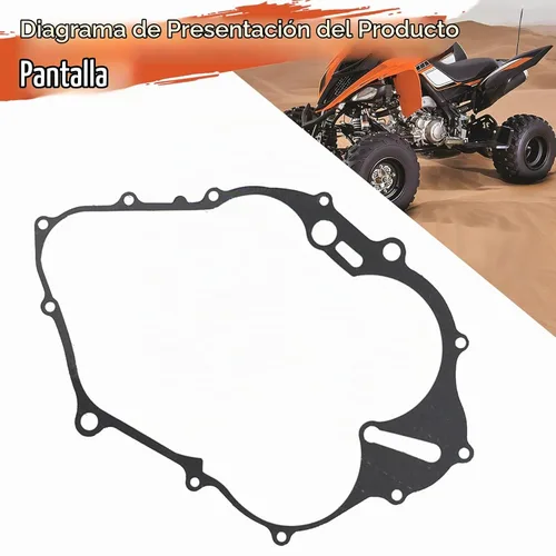 Vista 5 de labwork Reemplazo de junta de cubierta de embrague para Yamaha Raptor 660R YFM660R