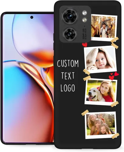 Vista 14 de Funda personalizada para Motorola Edge 2021 con nombre de texto y foto, diseño personalizado Edge2021 para teléfono móvil/smartphone/teléfono móvil