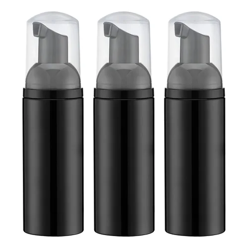 Vista 17 de Botella de espuma de 2 onzas con bomba dorada, dispensadores de espuma de viaje vacíos para jabón, champú, 3 Colores Mini travel size foamer