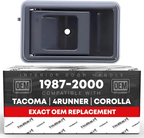 Vista 7 de T1A 69206-04010 manija interior para puerta izquierda del chófer color marrón