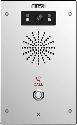 Vista 2 de Fanvil Intercomunicador de video i16V, 2 líneas SIP, IP65 para exteriores