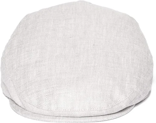 Vista 3 de BOTVELA Sombrero de verano transpirable para hombre de lino con hiedra plana