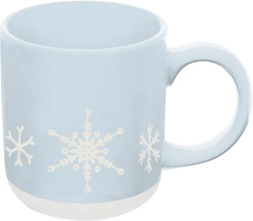 Vista 9 de Sweet Water Decor Taza de café de otoño con diseño de hojas marrones, taza de gres de 14 onzas para té y sidra, apta para microondas y lavavajillas