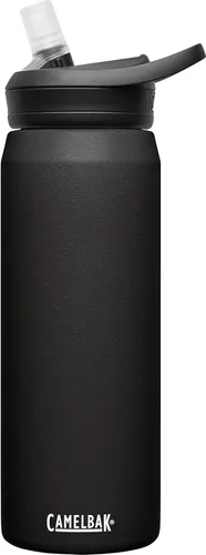 Vista 12 de CamelBak - Eddy+ - Botella de agua con aislante al vacío de acero inoxidable, 20 onzas, color negro