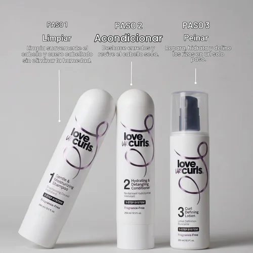 Vista 3 de Love Ur Curls Productos para el cabello rizado - Set de champú