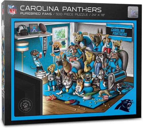 Vista 23 de YouTheFan NFL Purebred Fans - Rompecabezas de 500 piezas, un verdadero clavador