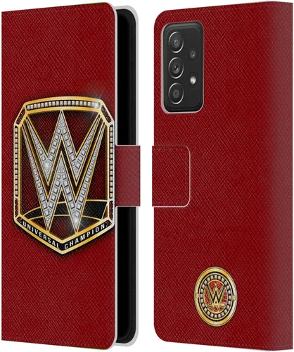 Vista 101 de Head Case Designs Officially Licensed WWE Cruiserweight Champion Title Belts Leather Wallet Case Compatible with Samsung Galaxy A07 4G Campeón