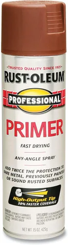 Vista 3 de Rust-Oleum profesional - pintura en aerosol para imprimación, 15 onzas, 7582838 Mejora la adherencia de pintura, metal, madera y superficies