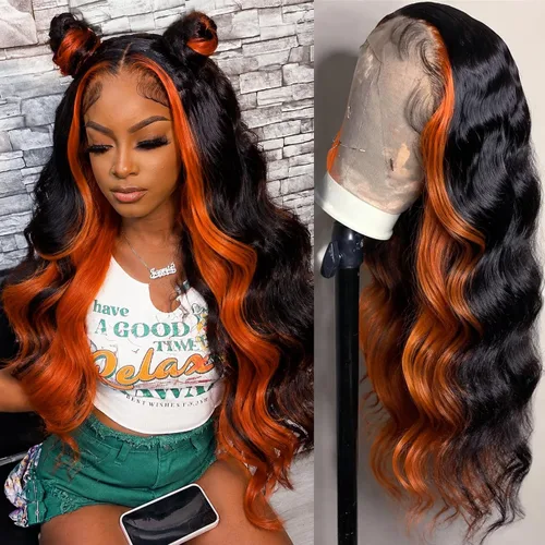 Vista 20 de Pelucas de cabello humano con encaje frontal 360 con cabello de bebé, pelucas de encaje frontal HD, densidad del 200%, pelucas de encaje frontal 360
