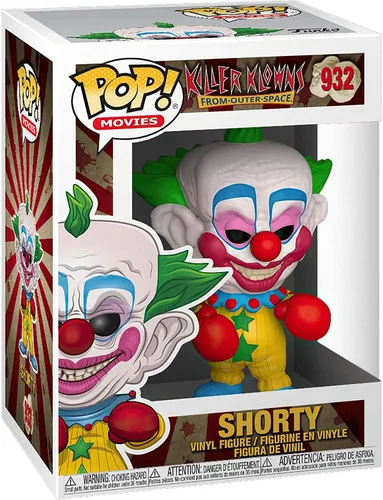 Vista 3 de POP Killer Klowns from Outer Space - Figura de vinilo de Shorty Funko (paquete con funda protectora de caja compatible), multicolor, 3.75 pulgadas