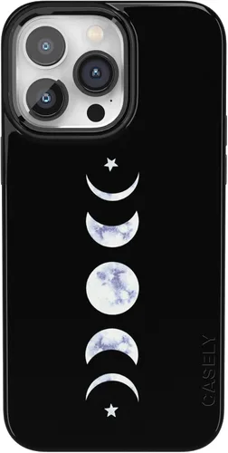 Vista 63 de Casely Funda para iPhone 14 Pro Max All Boo'd Up Fantasma púrpura Compatible con MagSafe Diseño clásico ultrafino