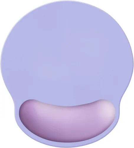 Vista 7 de Alfombrilla de mouse con soporte para reposamuñecas, alfombrilla ergonómica de espuma viscoelástica de 9 x 10 pulgadas, base de goma antideslizante