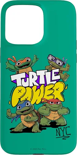 Vista 31 de Teenage Mutant Ninja Turtles: Mutant Mayhem - Funda con diseño de tortuga para iPhone 17