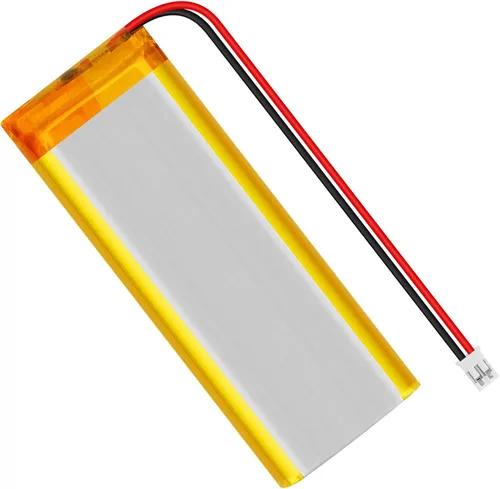 Vista 7 de MakerHawk Batería LiPo de 3.7 V 3800 mAh recargable 1S 3C 113386 Batería de polímero de litio con placa de protección de batería dual, enchufe micro