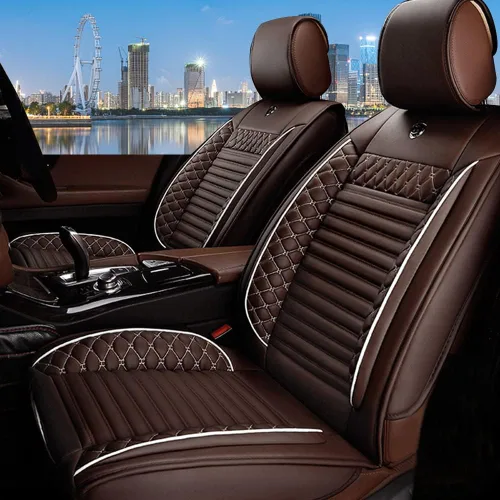 Vista 12 de Fundas de asiento delantero para RX 350 RX350 2012-2017 de cuero sintético protector de asiento de coche cojines impermeables accesorios de asiento