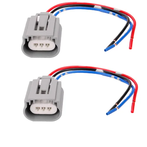 Vista 7 de 5202 2504 H16 PS24W bombilla hembra conector de cable arnés de cableado para luz antiniebla luces diurnas 2 unids