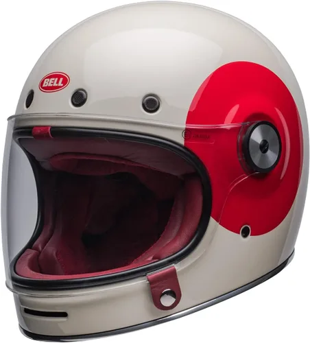 Vista 3 de BELL Bullitt - Casco (blanco brillante TT Vintage/Oxblood - S)