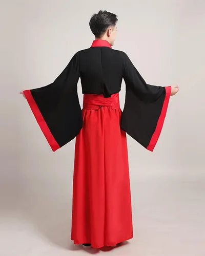 Vista 2 de Ez-sofei Disfraz de cosplay tradicional chino de Kung Fu Hanfu para hombre