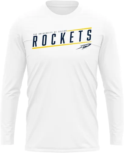 Vista 33 de Camisa deportiva de manga larga oficial de la NCAA Collegiate para hombre, colección de carbón elegante Universidad Estatal de Arizona/W/Sleek/Ls