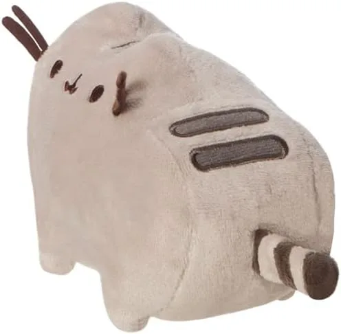 Vista 3 de AURORA Classic Pusheen pequeño, producto oficial, 5.5 pulgadas, juguete suave, gris
