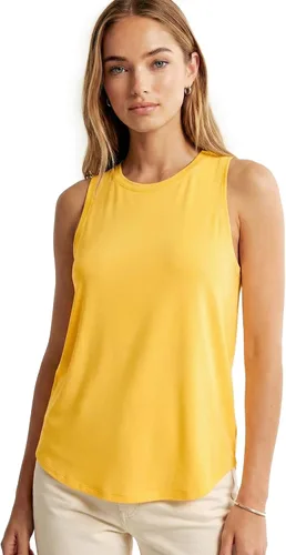 Vista 22 de sissycos Camisetas deportivas sin mangas con espalda cruzada para mujer, ajuste holgado Negro