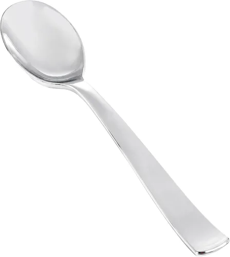 Vista 13 de YOUBET 50 tenedores de plástico dorado – Tenedores de plástico resistentes – cubiertos desechables dorados sólidos y duraderos para fiestas, picnic