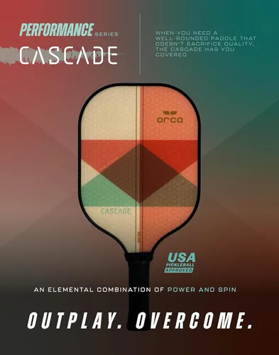 Vista 2 de Orca Pickleball Paddles, Performance Series Pickleball Paddles Designed for Control and Precision, USA Pickleball Approved