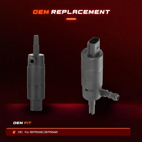 Vista 2 de cciyu Reemplazo del motor de la bomba del limpiaparabrisas apto para 3B7955681 67128377430