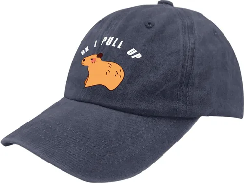 Vista 2 de devor Dad Hats Ok I Pull Up Baseball Caps for Women Funny Cap Adjustable