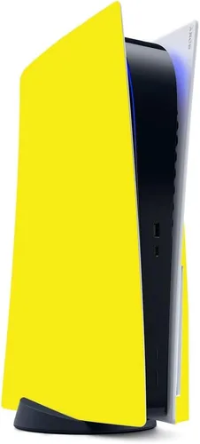 Vista 45 de MightySkins Skin compatible con PS5 / PlayStation 5 Digital Edition - Verde lima sólido Funda protectora de vinilo duradera y única Fácil