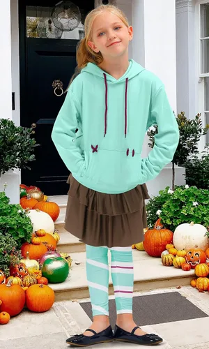 Vista 4 de BesserBay Disfraz de dibujos animados de Halloween para niña de 4 a 12 años