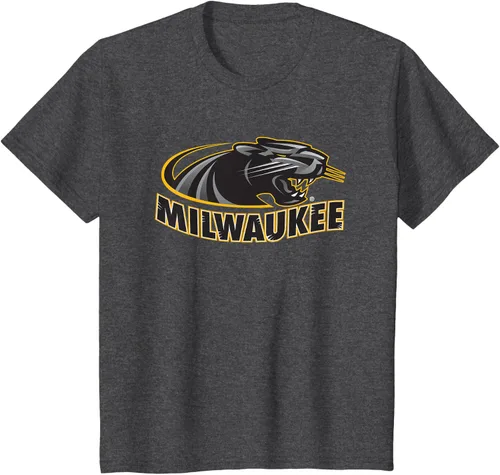 Vista 10 de Wisconsin Milwaukee Panthers Icon Camiseta, Negro