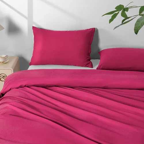 Vista 34 de Paquete de 2 fundas de almohada de microfibra tamaño estándar con cremallera, fundas de almohada color beige, suaves y cómodas, no se encogen Beige