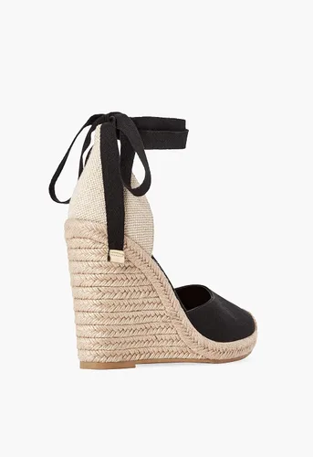 Vista 3 de JustFab Jenala Cuñas para mujer, los zapatos perfectos para mujer, estilo casual, cuñas cerradas, zapatos de verano para mujer y tacones de cuña