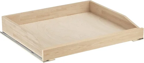 Vista 15 de ROOMTEC Organizador de gabinete extraíble con cierre suave, 13-1/2 pulgadas de ancho x 21 pulgadas de profundidad, cajón extraíble para armarios