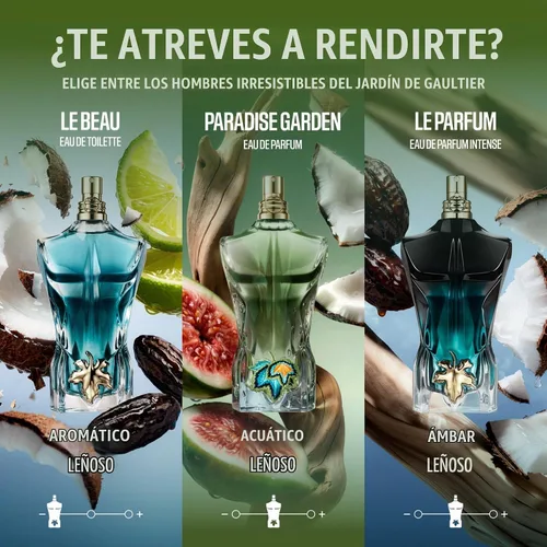 Vista 5 de Jean Paul Gaultier Le Beau Paradise Garden Eau de Parfum for Men