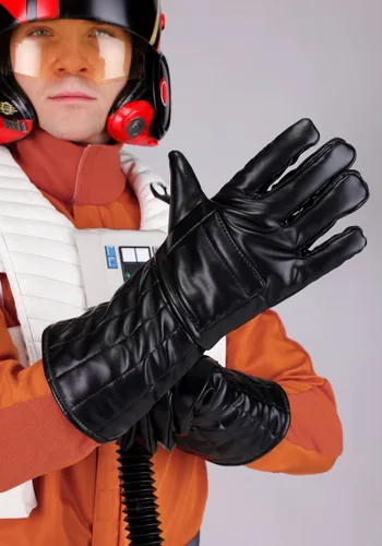 Vista 9 de Disfraz deluxe de piloto Poe Dameron para hombre de Star Wars Multicolor