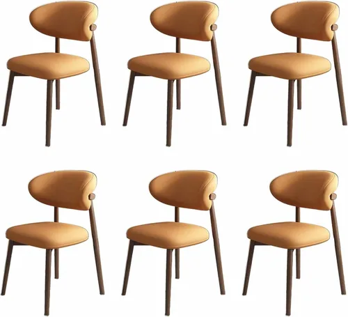 Vista 34 de Solid Wood Dining Chairs Kitchen Chairs Set of 2 Mid Century Modern Dining Chairss with Wooden Frame and Upholstered, Armless, Cafe Casual Chairss
