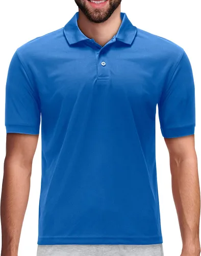 Vista 41 de Premium Wear - Camisetas tipo polo para hombre, con gran absorción de humedad