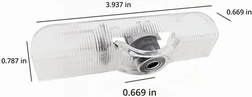 Vista 5 de Proyector de luces LED para puerta de automóvil, 2 unidades, compatible con Altima 2002, luces de charco, kit de luz de sombra fantasma, accesorios