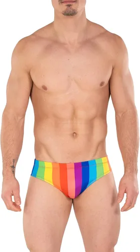 Vista 23 de Gary Majdell Sport Bikini de cuerpo caliente para hombre dorado (Anaconda Gold)