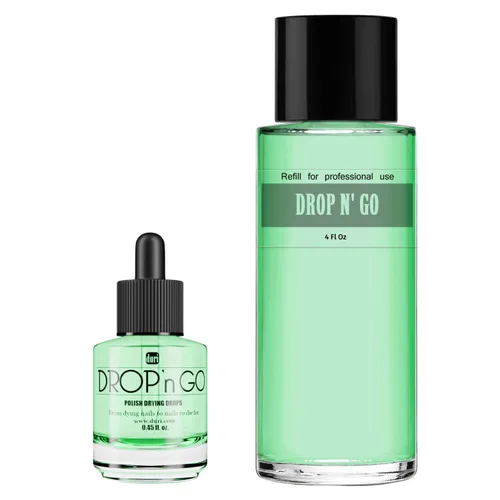 Vista 8 de duri Drop'n Go Gotas de uñas de secado rápido, gotas de secado rápido para esmalte de uñas de larga duración, 0.45 onzas líquidas (paquete de 1)