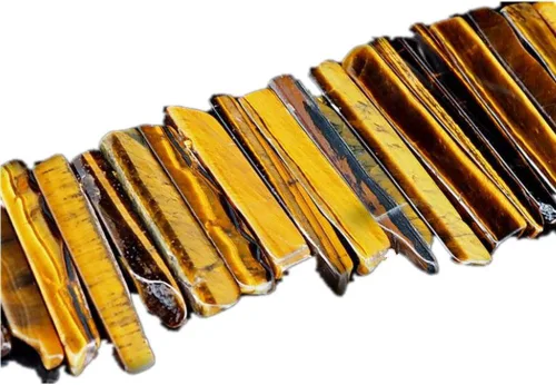 Vista 16 de Cuentas de cristal de amatista natural, tira plana irregular, cuentas sueltas de palo para hacer joyas, cristal curativo, pulido o crudo en la parte