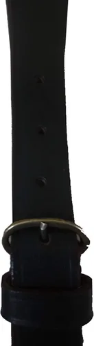 Vista 6 de warreplica Cinturón Sam Browne con espada rana y correa para el hombro, reproducción marrón oscuro
