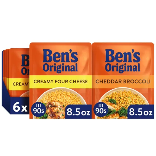 Vista 18 de BEN'S ORIGINAL Arroz Basmati Listo, Guarnición Fácil, Bolsa de 8.5 oz (Paquete de 6)