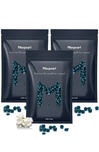 Vista 16 de Maxpearl Cuentas de cera dura sin colofonia, 10.5 onzas (10.58 oz), para pieles sensibles, granos de cera para depilación Branzilan, bikini, cara