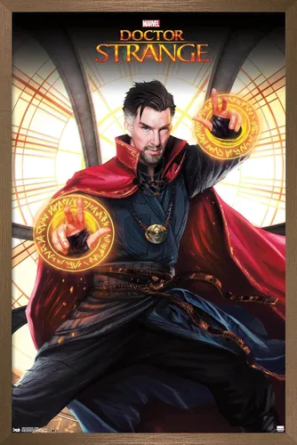 Vista 12 de Trends International Marvel Doctor Strange - Póster de pared de tragaluz, 34 pulgadas de largo x 22.4 W, versión premium sin marco